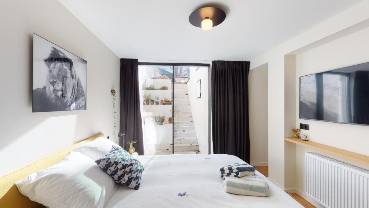 Suite Lumineuse A Saint-Gilles Bagian luar foto